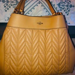 Quilted Coach Bag